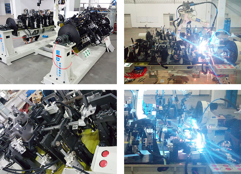 汽車零部件機器人雙工位焊接工作站案例！